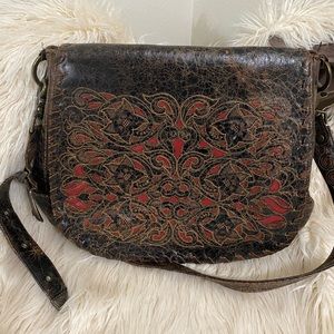 Corral leather western handbag